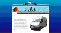 Desktop Screenshot of mdhorseboxes.co.uk